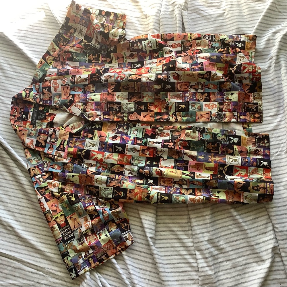 PLAYBOY Multicolor Graphic Casual Button Down Shirt